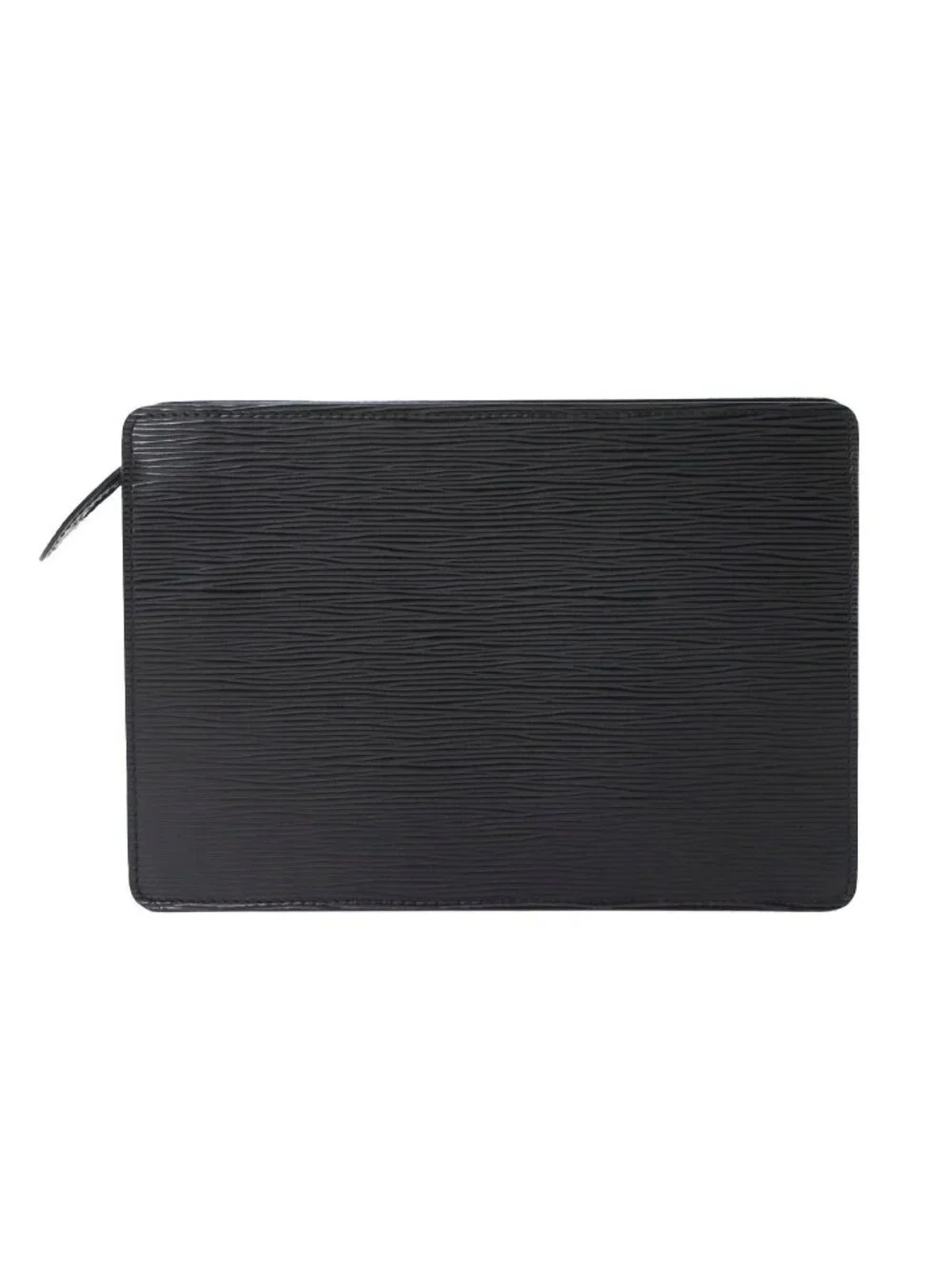 Louis Vuitton Epi Pochette Homme Clutch Leather Noir